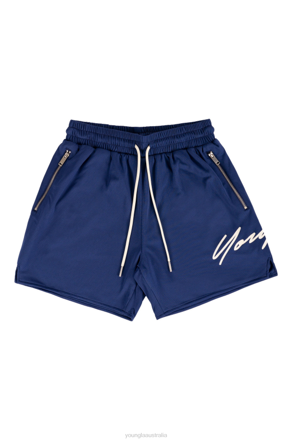 Clothing YoungLA 115 SIGNATURE SHORTS Navy Men 4F2FF584