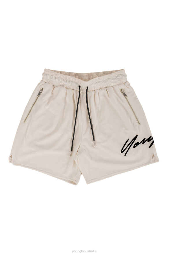 Clothing YoungLA 115 SIGNATURE SHORTS Off-White Men 4F2FF585