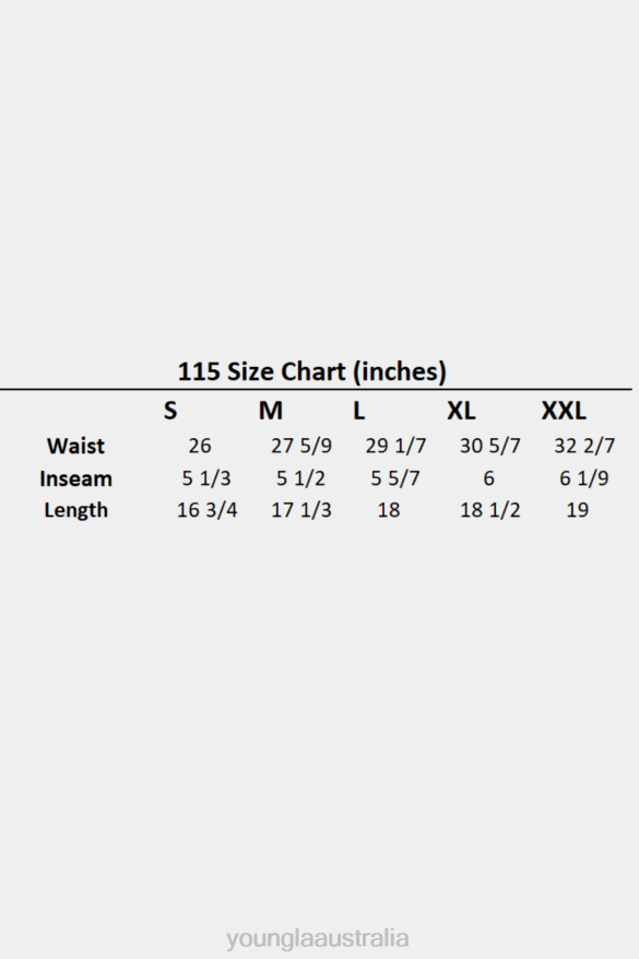 Clothing YoungLA 115 SIGNATURE SHORTS Off-White Men 4F2FF585