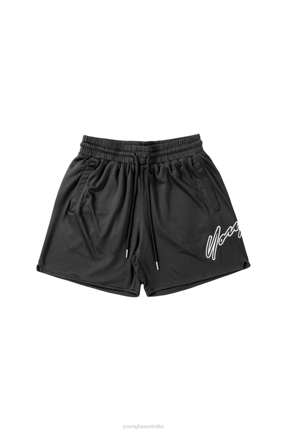 Clothing YoungLA 117 SIG SHORTS Black Men 4F2FF597