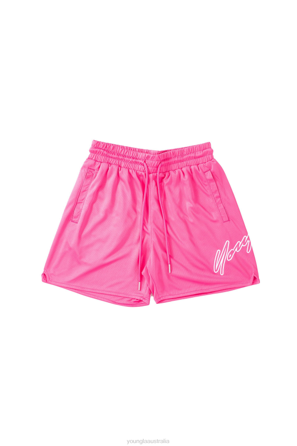 Clothing YoungLA 117 SIG SHORTS Hot Pink Men 4F2FF601