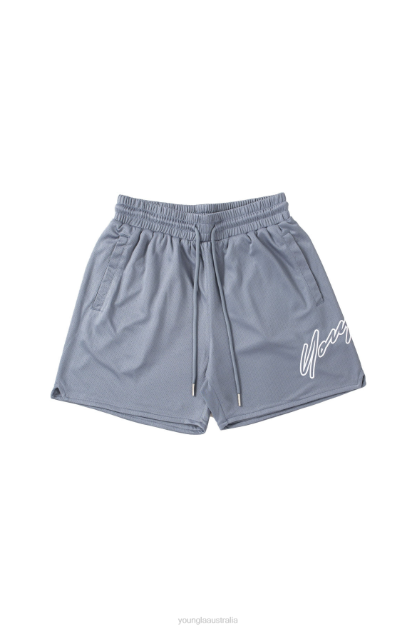 Clothing YoungLA 117 SIG SHORTS Nardo Grey Men 4F2FF602