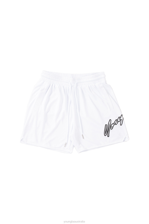 Clothing YoungLA 117 SIG SHORTS White Men 4F2FF605