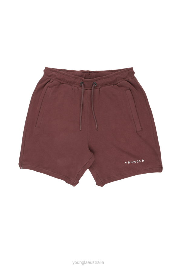 Clothing YoungLA 118 THE PERFECT SHORTS Brown Men 4F2FF551
