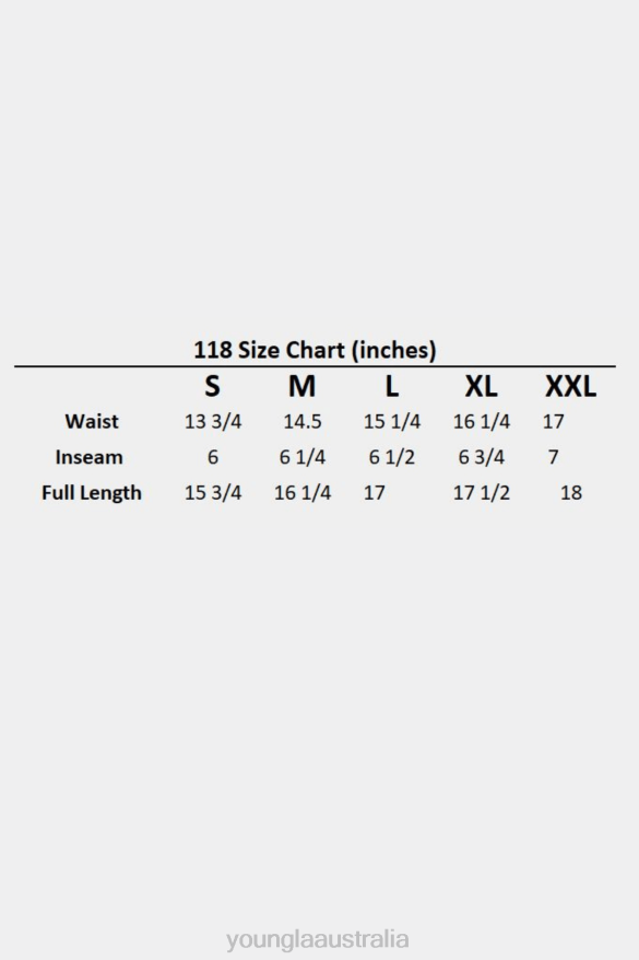 Clothing YoungLA 118 THE PERFECT SHORTS Grey Heather Men 4F2FF554