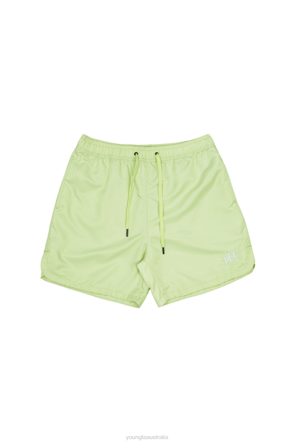 Clothing YoungLA 123 PASTEL FLOW SHORTS Pastel Green Men 4F2FF478