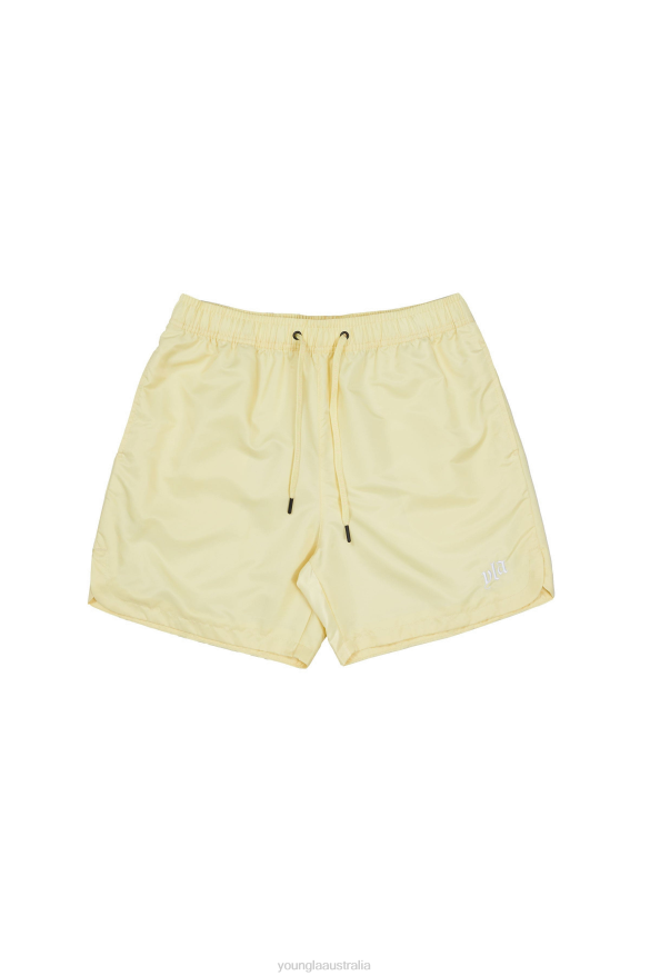 Clothing YoungLA 123 PASTEL FLOW SHORTS Pastel Yellow Men 4F2FF481