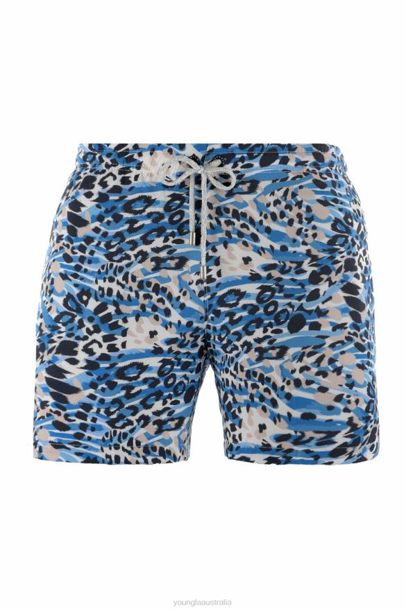 Clothing YoungLA 128 ABSTRACT SWIM SHORTS '22 Furry Leopard Men 4F2FF709