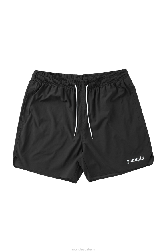 Clothing YoungLA 131 THE FINEST SHORTS Black Men 4F2FF520