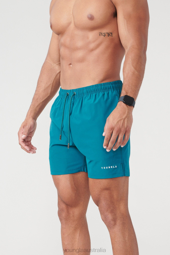 Clothing YoungLA 140 NIGHT SWIM SHORTS 23' Teal Men 4F2FF549
