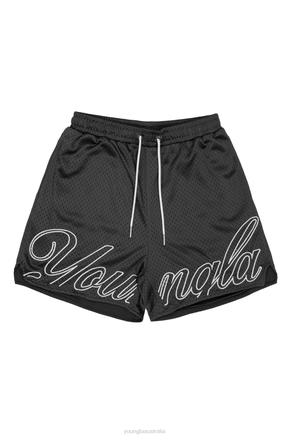 Clothing YoungLA 155 CHAMPIONSHIP SHORTS Black Men 4F2FF468