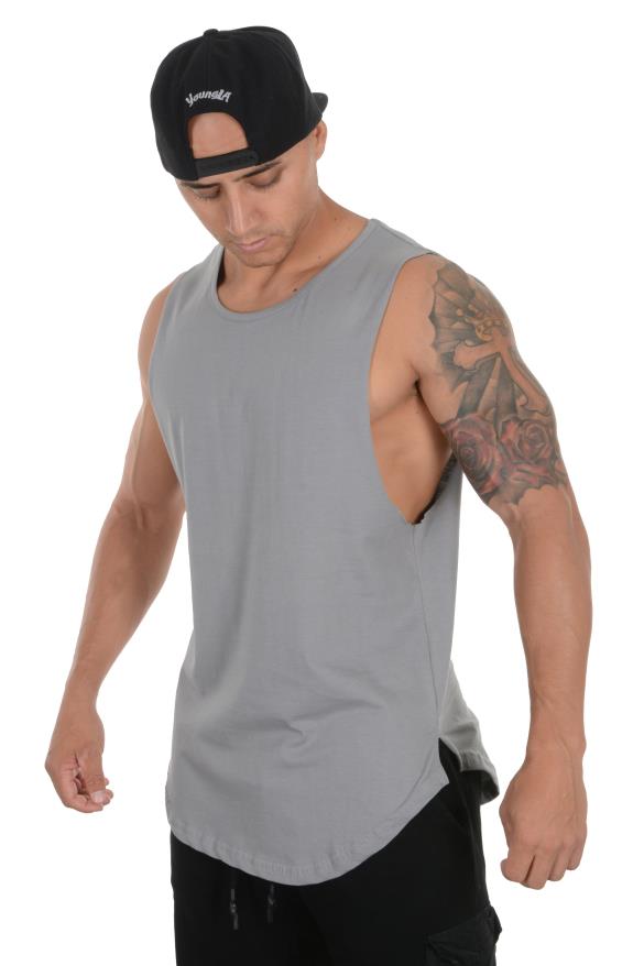 Clothing YoungLA 308 MUSCLE TANKS Salmon Men 4F2FF79