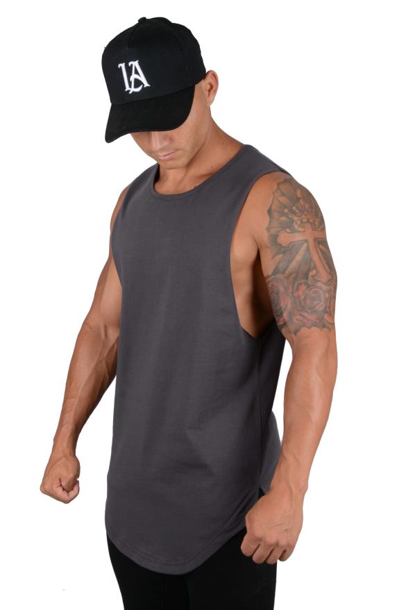 Clothing YoungLA 308 MUSCLE TANKS Sand Men 4F2FF84