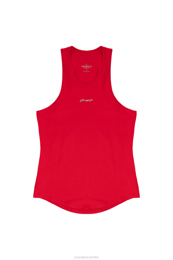 Clothing YoungLA 309 SIGNATURE TANKS Red Men 4F2FF29