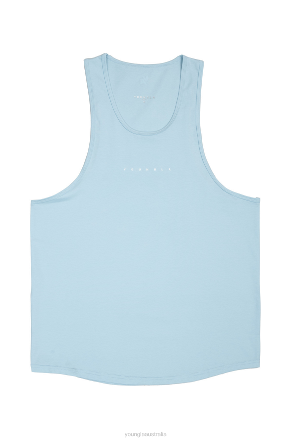 Clothing YoungLA 320 - MomentumTanks Light Blue Men 4F2FF20