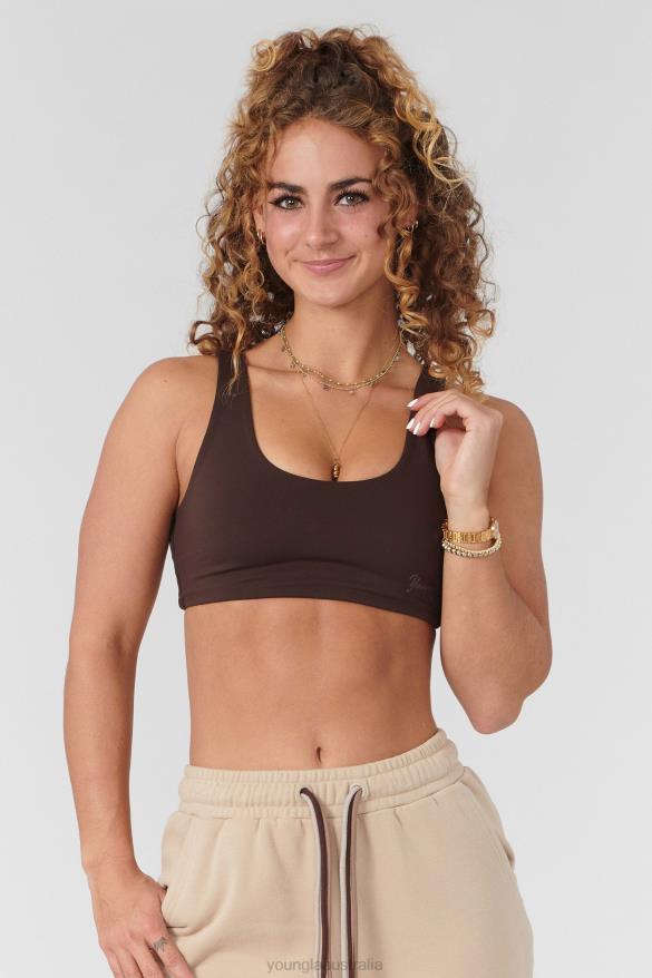 Clothing YoungLA W303 SCULPT BRA Brown Women 4F2FF997