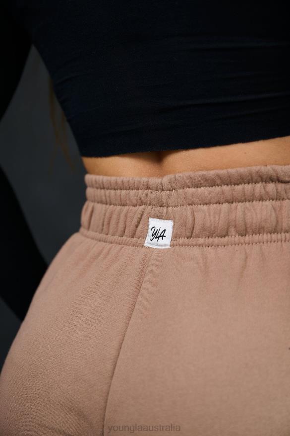 Clothing YoungLA W201 WIDE LEG FLEECE PANTS Black Women 4F2FF1145