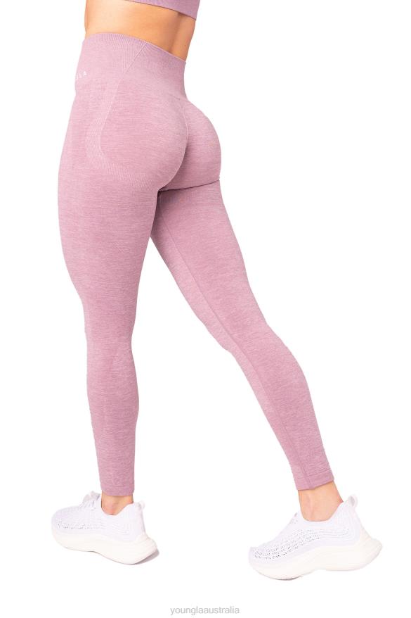 Clothing YoungLA W208 SEAMLESS LEGGINGS Purple Dove Women 4F2FF1149