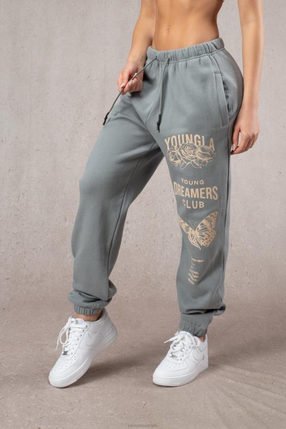 Clothing YoungLA W211 DREAMERS JOGGERS Dusty Mauve Women 4F2FF1169