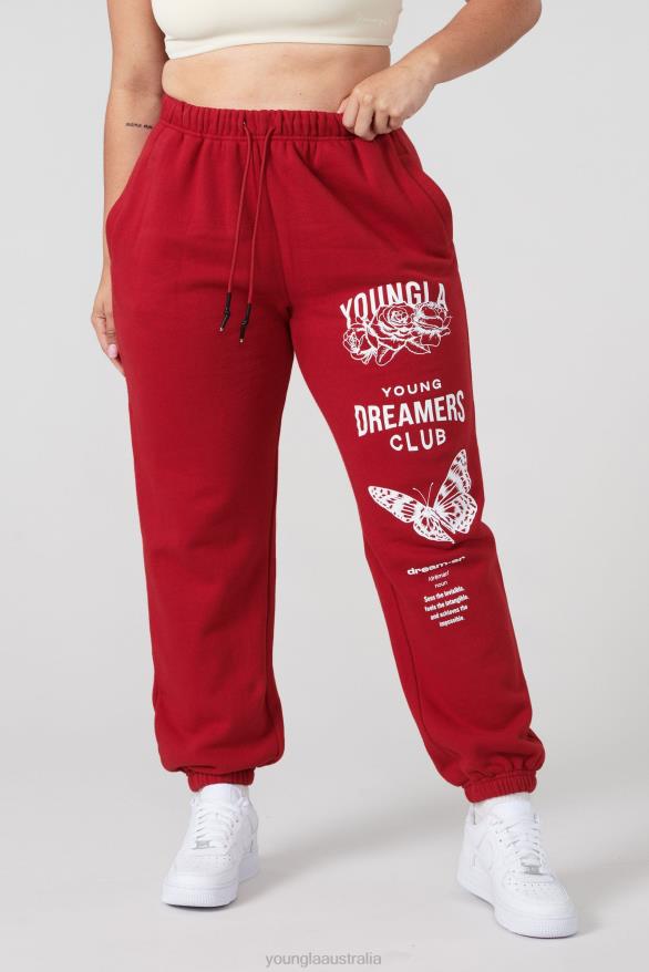 Clothing YoungLA W211 DREAMER JOGGERS Forest Green Women 4F2FF1123