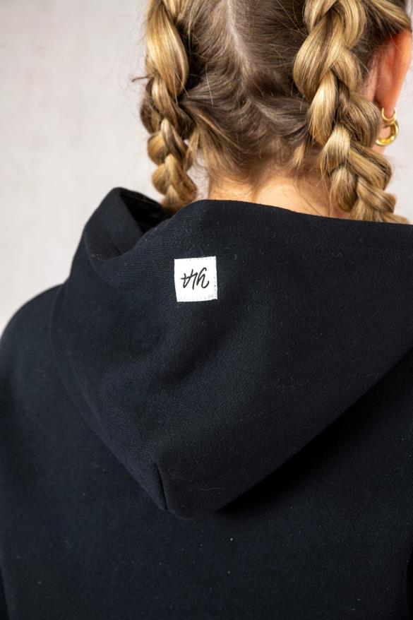 Clothing YoungLA W502 STAPLE HOODIE Black Women 4F2FF1190