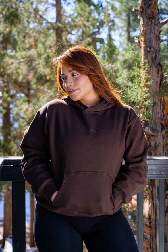 Clothing YoungLA W502 STAPLE HOODIE Slate Women 4F2FF1189