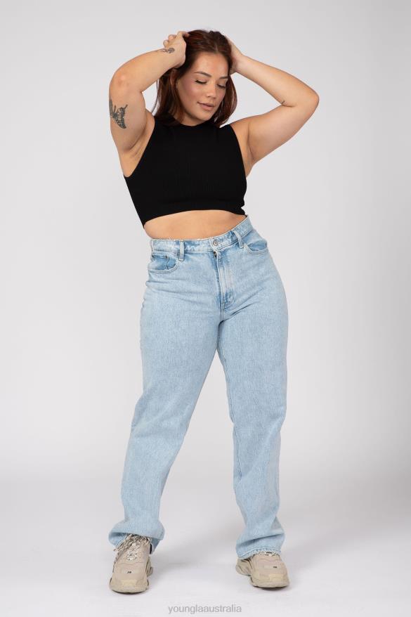 Clothing YoungLA W301 CONTOUR RIBBED TANK White Women 4F2FF1050