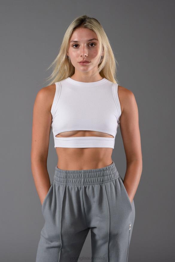 Clothing YoungLA W302 SASH TANK TOP White Women 4F2FF1042