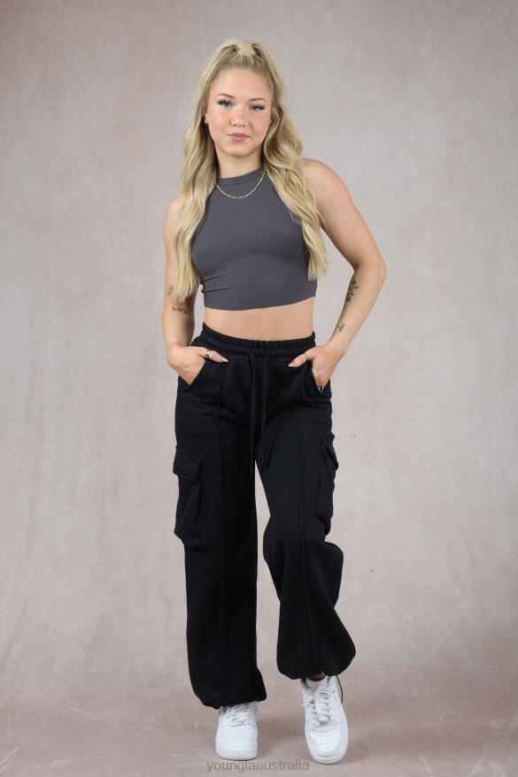 Clothing YoungLA W314- Flexrib Tank Top Roasted Almond Women 4F2FF1061