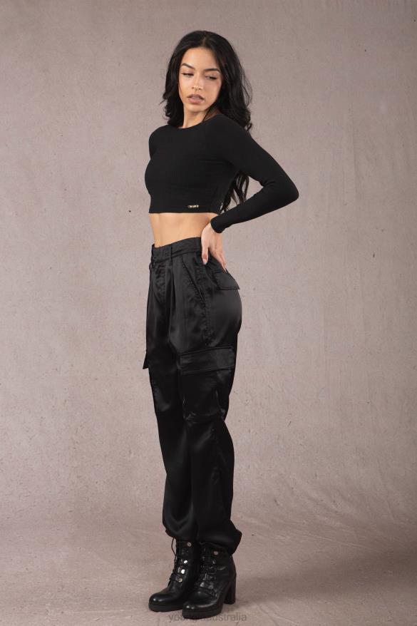 Clothing YoungLA W419 GRACE CROPPED TOP Coconut Milk Women 4F2FF1047